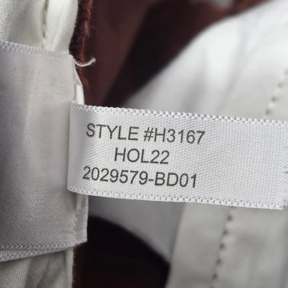 J.Crew Chino Pants Brown Flex Slim Re-Imagined Casual Dress Golf Mens 34x30